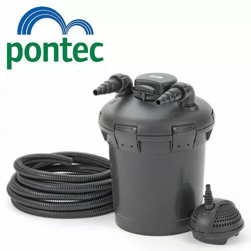 Pontec PondoPress 10000 Pressurised Pond Filter Pump & UV Steriliser All in One