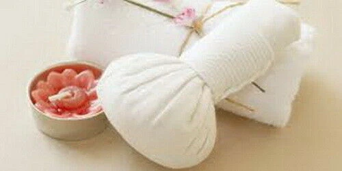 Massaggio tailandese alle erbe, palla per impacchi 100% naturale, biologico... 3