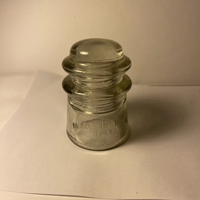 Vintage Glass Insulator - Whitall Tatum No. 9