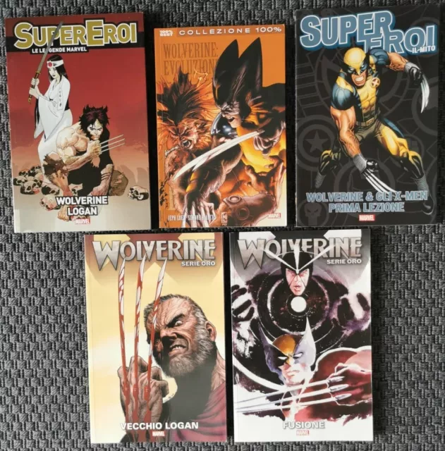 Lotto fumetti Marvel Wolverine del valore di 55 euro