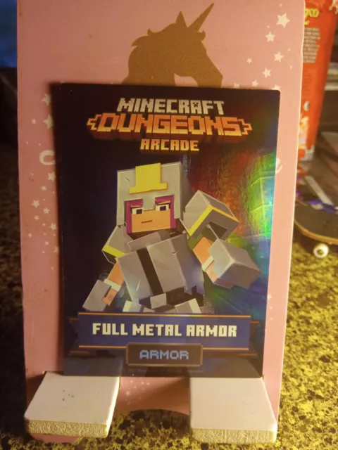 2021 Minecraft Dungeons Arcade Vending Cards Unique Foil Ender
