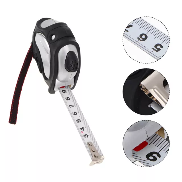 Tape Measure Woodworking Metric Ruler Folding Tool Self-locking