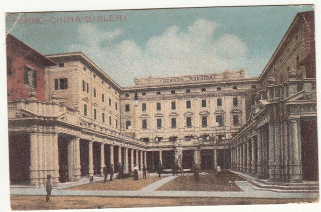 23-25046 - Pistoia Montecatini - Locanda Maggiore Pubblicitaria Viaggiata 1916