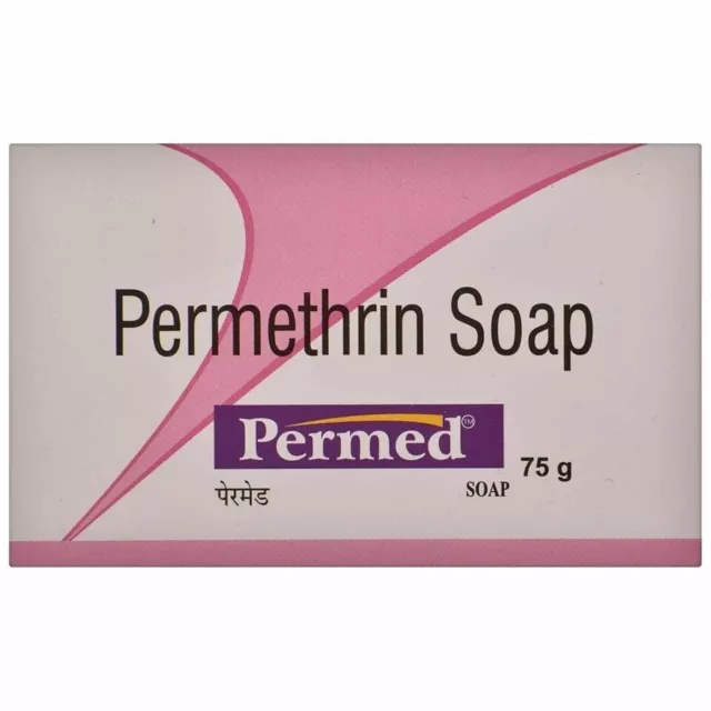 Permed Soap 75g For Scabies Public Lice Free Fast Shipping