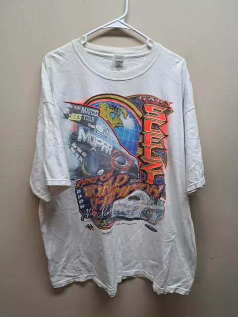 NHRA 2005 Gary Scelzi Wild Thing Men's T-Shirt XXL