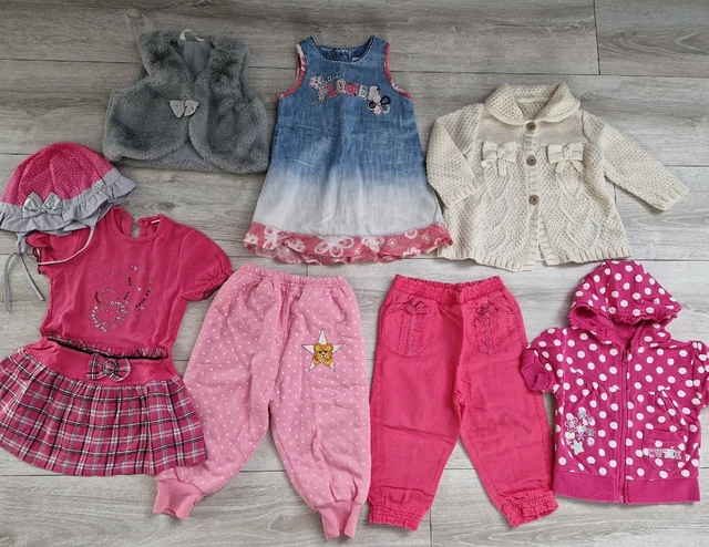 Baby Girl Clothes Bundle 12-18 Months Outfits Next