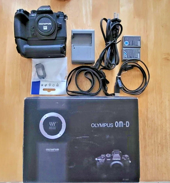 Olympus OM-D E-M1 16.3MP Digital Camera - Black
