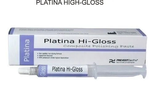 Pâte de polissage en résine composite dentaire haute brillance Platina, 2...