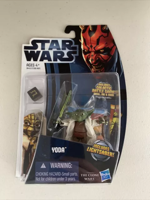 2012 Hasbro Star Wars The Clone Wars #Cw5 Jedi Master Yoda Sealed Moc