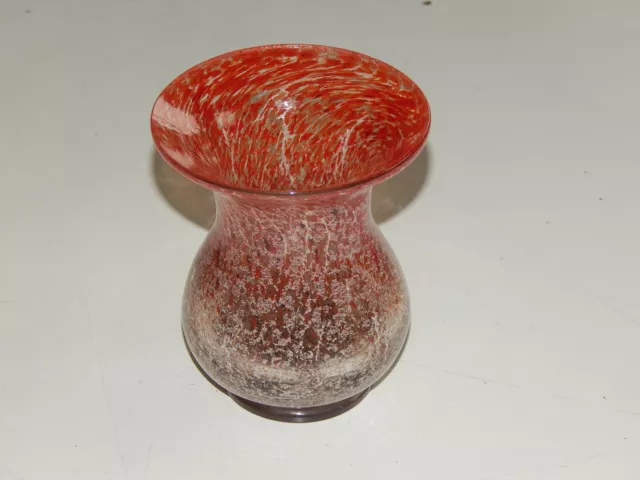 Vase WMF IKORA Glas orangerot