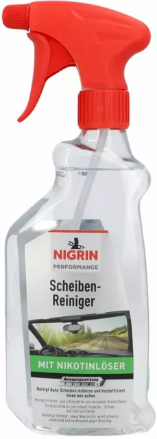 NIGRIN Scheiben-Reiniger 500 ml (13,18€/L) Performance Glasreiniger 500ml