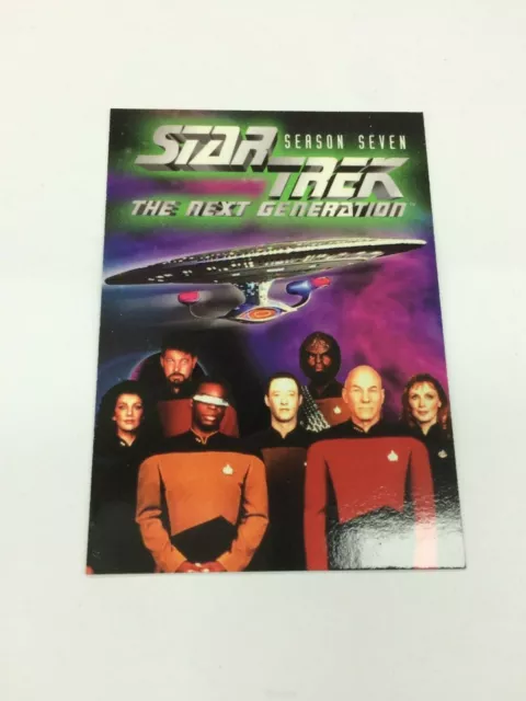 Promotion Card-1999 Skybox Star Trek Tng Season 7 Trading Card Promo Card