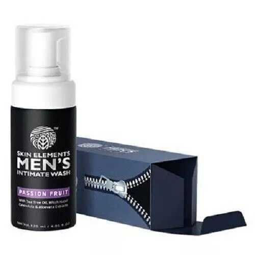 Skin Elements Men's Intimate Wash 120 ml Prevents Itching, Irritation & Bad Odor