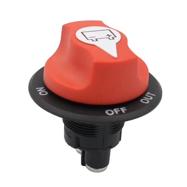 AUTO DC BATTERY Disconnect Switch 50A 2 Position Battery Selector