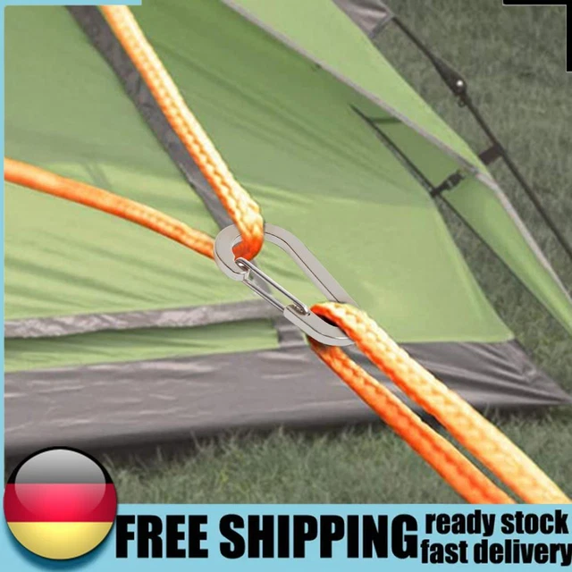 Multipurpose Camping Multi Tool Aluminum Alloy Quick-hanging Buckle Lightweight