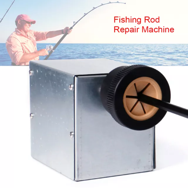 FISHING ROD WINDING Machine Support Stand Rod Building Tool Easy to Use  $12.39 - PicClick AU