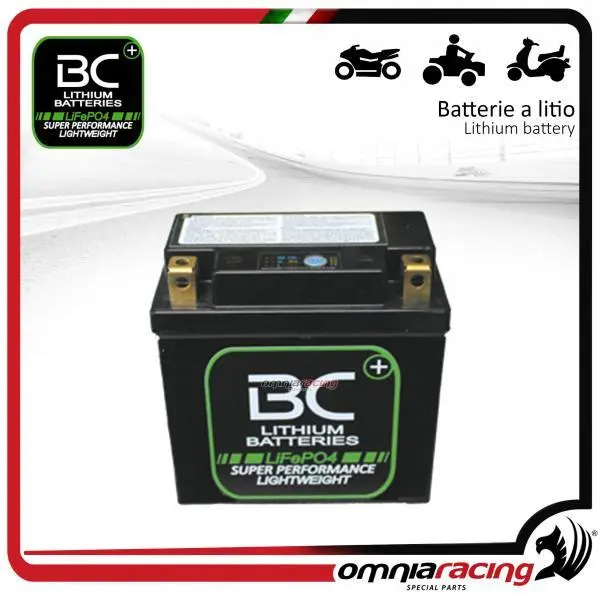 Batterie moto Lithium 12V 12AH YTX14-BS / YTX14A-BS / HJTX14H