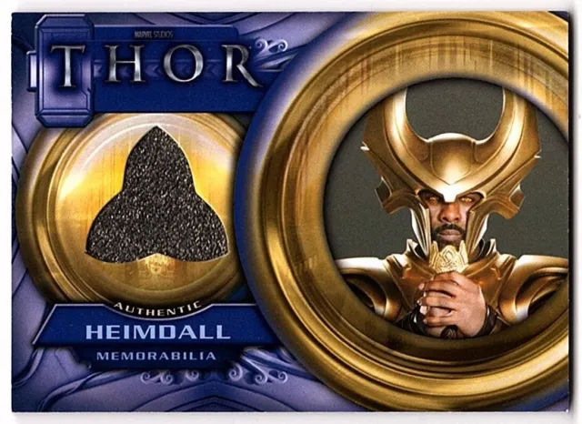 2011 Thor: The Movie Costume Memorabilia Card Heimdall F-5