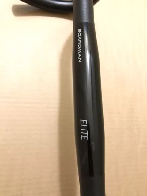 Boardman Elite Compact Alloy Handlebar Glossy Black (31.8 x 44cm)