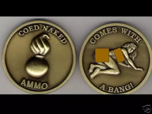 Ammo Coed IYAAYAS USAF Air Force Challenge Coin