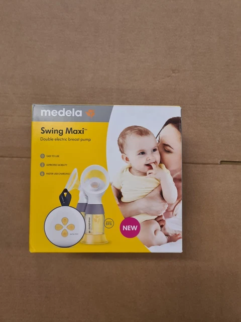 Extractor de senos eléctrico doble Medela Swing Maxi con embalaje dañado