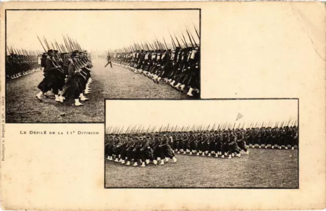 CPA Militaire Nancy - The 11th Division Parade (90776)