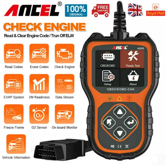 Car OBD2 Scanner OBD2 Code Reader Check Engine Fault Automotive Diagnostic Tool