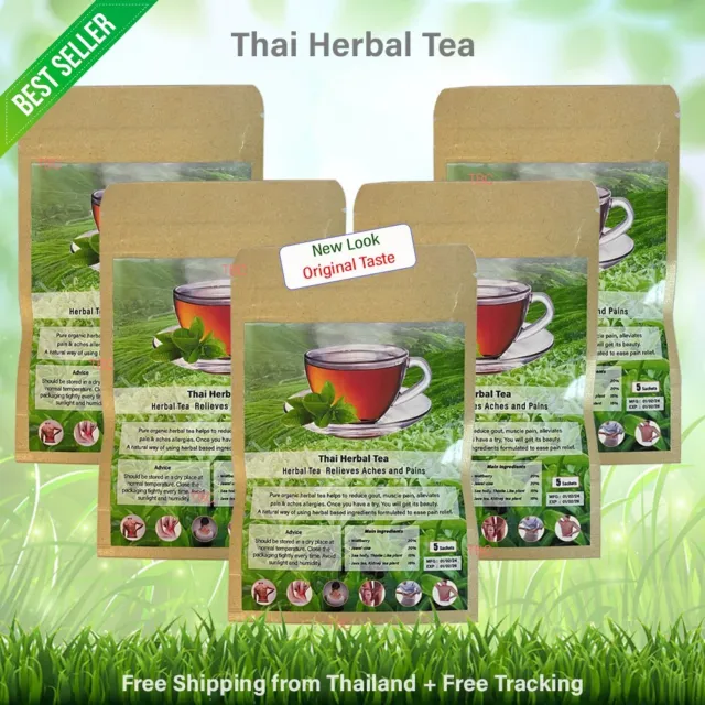 Organic Infusion Herbal Tea Powder Thai Tea Drink pains relief healthy