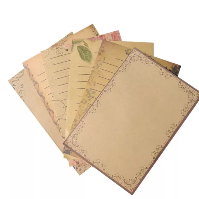 56 pz carte regalo carta da lettere vintage scrittura laurea