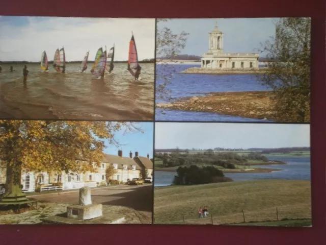 Postcard Rutland Rutland Water Multi View