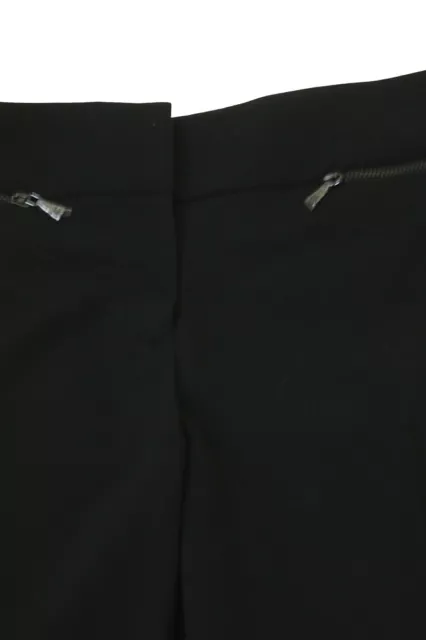 Nine West Black Bi-Stretch Zippered-Pocket Pants 14 3