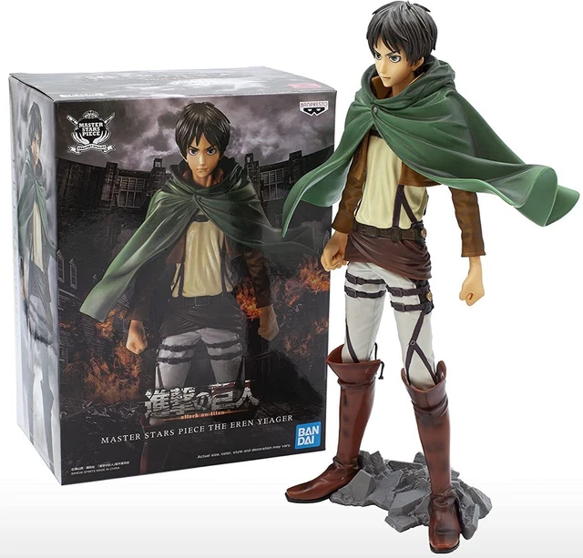 ATTACK ON TITAN Eren Yeager figure Master Stars Piece statue Bandai