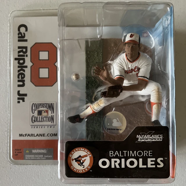 2005 McFarlane Cooperstown Collection II Cal Ripken Jr Baltimore Orioles HOFamer