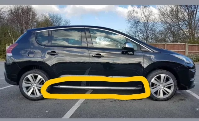 Peugeot 3008 on sale chrome accessories