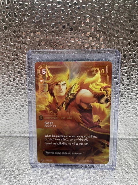 SETT 2025 LEAGUE of Legends Riftbound English TCG OGN 164/298 Foil Alt ...