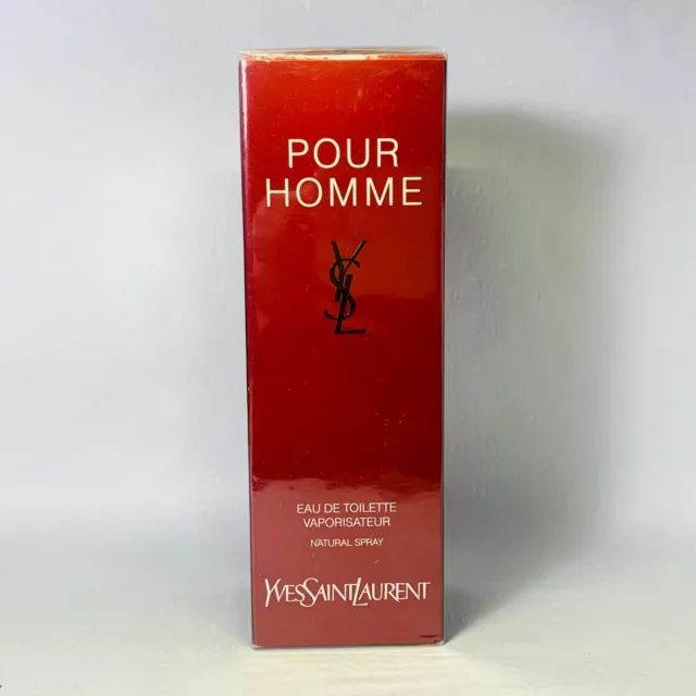 Yves Saint Laurent Pour Homme Vintage EDT 3.3 fl oz 100 ml Discontinued Rare