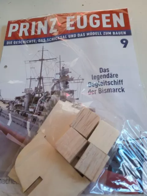 Hachette Prinz Eugen  Ausgabe 9 Maßstab 1:200