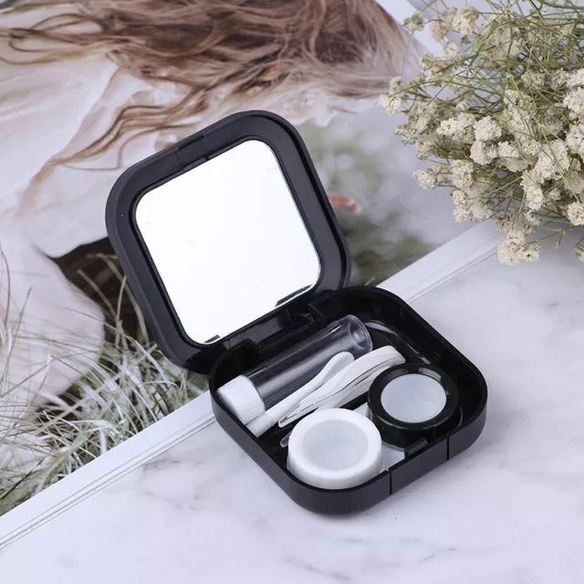 Stars Moon Mini Contact Lens Case Box Container Holder Eye Care Kit Set MirY-wf 2