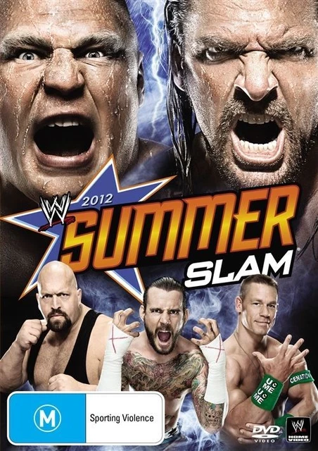 WWE Summer Slam 2012 (NTSC Format DVD Region 4)new sealed