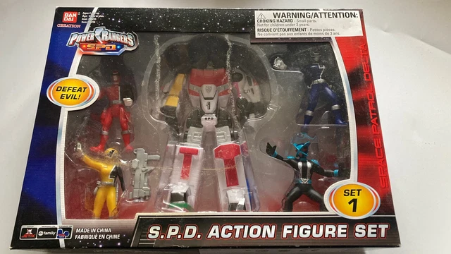 POWER RANGERS SPD Space Patrol Delta Adventure set Brand New £25.00 ...