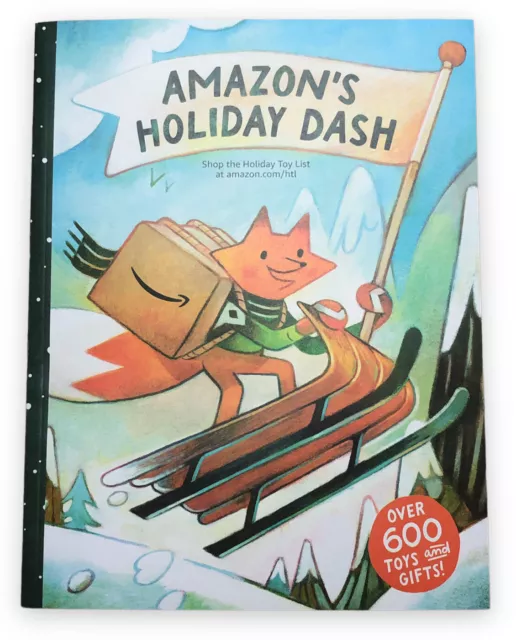 Amazon's Holiday Dash Kids Gift Book Toy Catalog Stickers Activities Xmas 2023