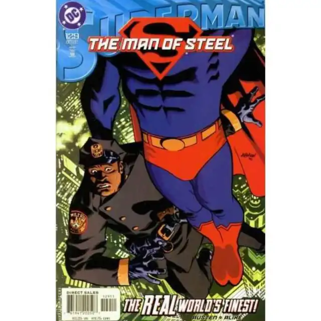 Superman: The Man of Steel #129 in Near Mint condition. DC comics [e