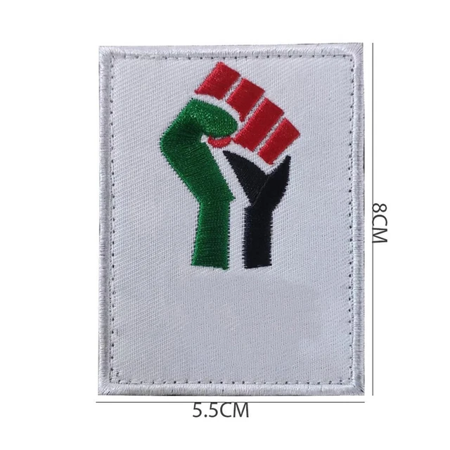 Aufnäher Mit Palästina-Flagge, Bestickter