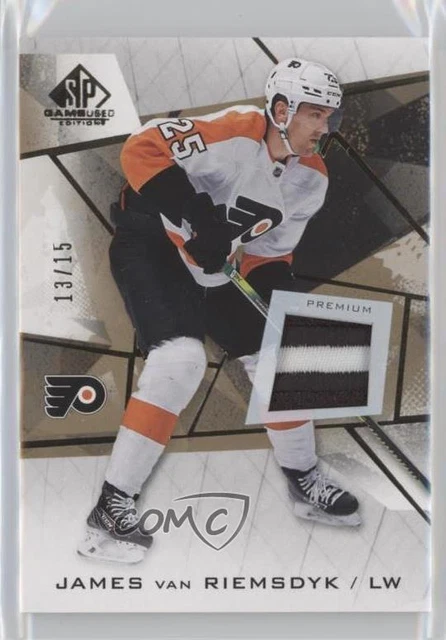 2021 Upper Deck SP Game Used Gold Premium Memorabilia /15 James van Riemsdyk #84