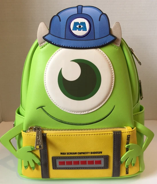 LOUNGEFLY DISNEY PIXAR Monsters Inc. Mike Wazowski Figural Cosplay Mini