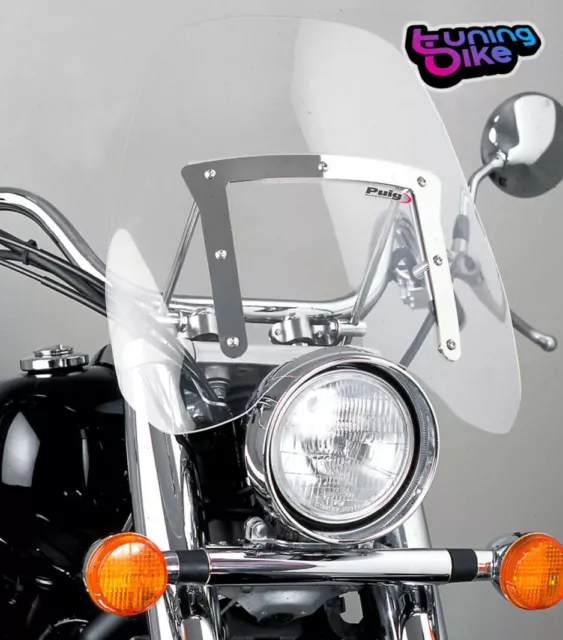 Puig Windschutzscheibe Custom Chopfur Suzuki Vl125 Intruder 99-07 Transparent