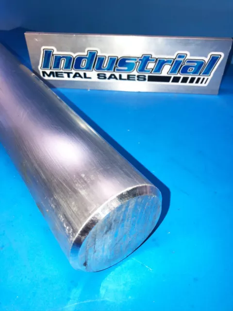 3-1/2" Dia x 12"-Long  6061 T6511 Aluminum Round Bar-->3.5" Dia 6061 T6511 Rod