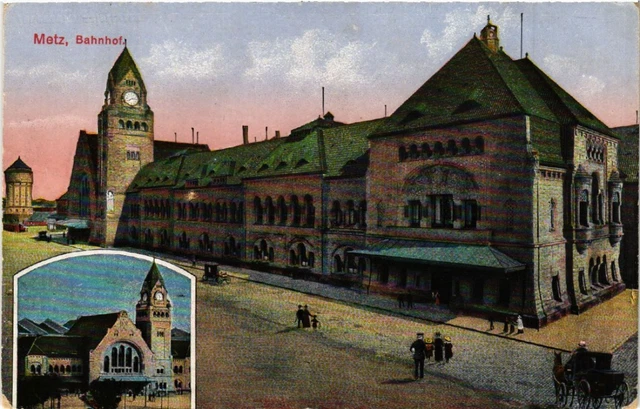 CPA AK METZ - Bahnhof (455052)