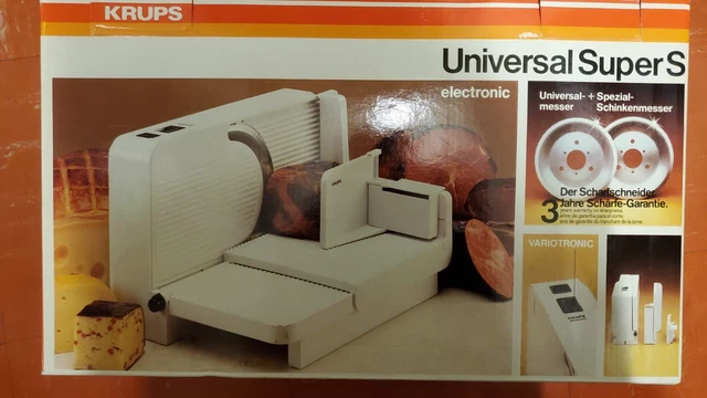 KRUPS ALLESSCHNEIDER, UNIVERSALSCHNEIDER Variomatic, elektrisch EUR 24,00