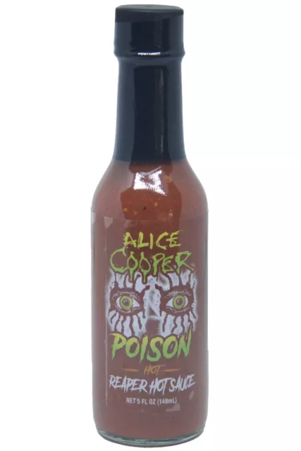 Alice Cooper Poison Reaper Hot Sauce 148ml